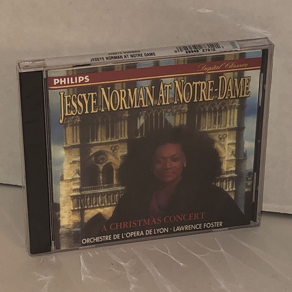 JESSYE NORMAN At Notre Dame A Christmas Concert CD Brand New Factory Sealed RARE